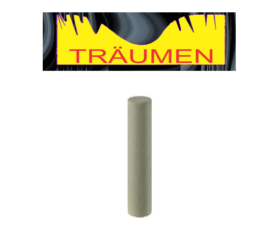 White rubber polisher, white rubber cylinder, traumen, Wr06